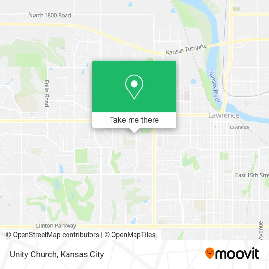 Unity Church map