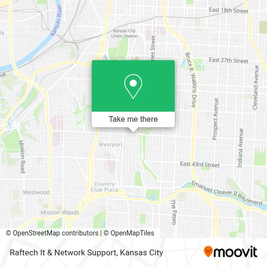 Raftech It & Network Support map