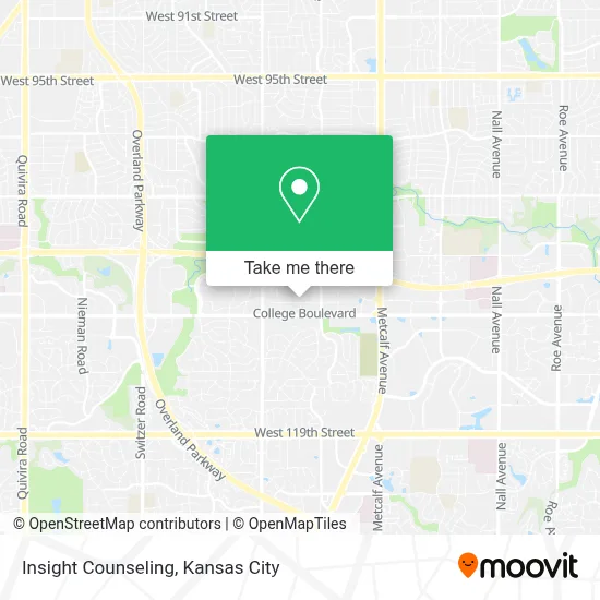 Insight Counseling map