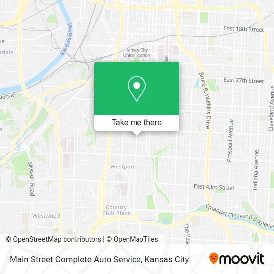 Main Street Complete Auto Service map