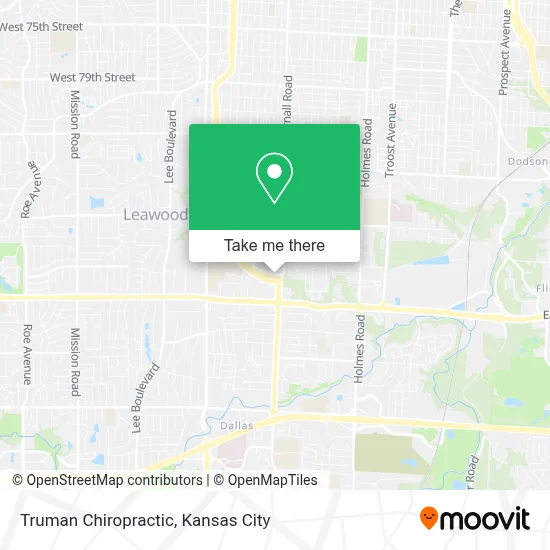 Truman Chiropractic map
