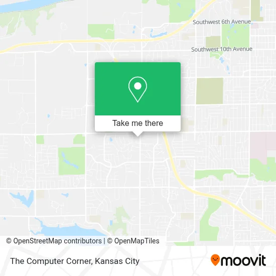 The Computer Corner map
