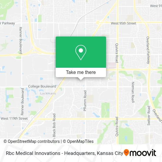 Rbc Medical Innovations - Headquarters map