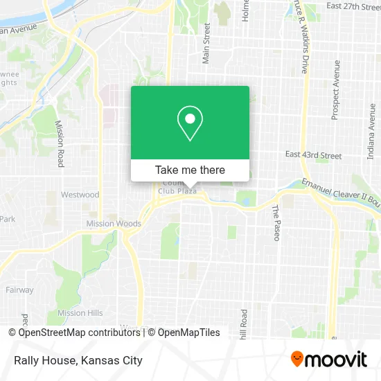 Rally House map