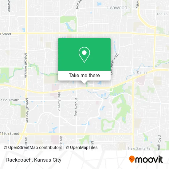 Rackcoach map