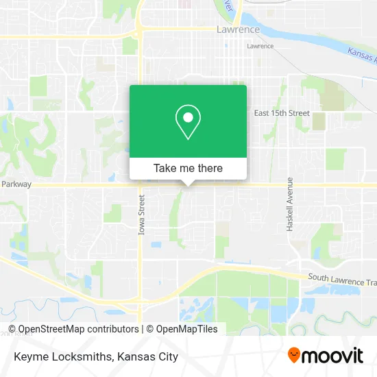 Keyme Locksmiths map
