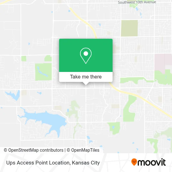 Ups Access Point Location map