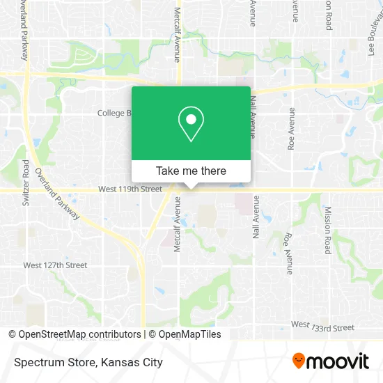 Spectrum Store map