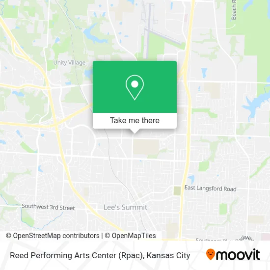 Reed Performing Arts Center (Rpac) map