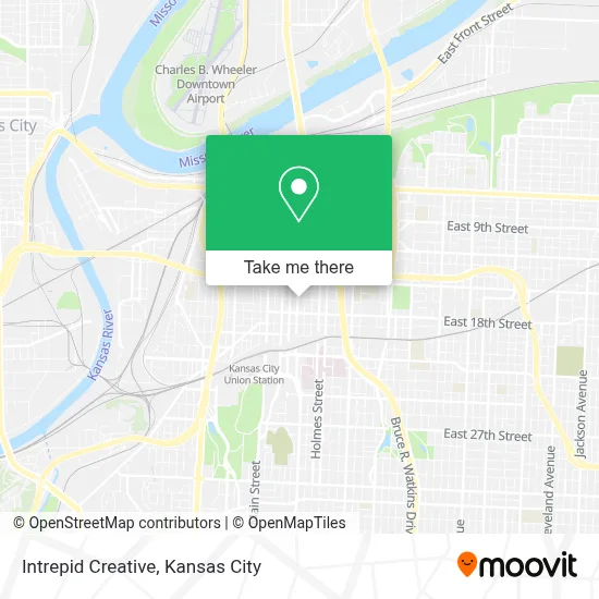 Intrepid Creative map