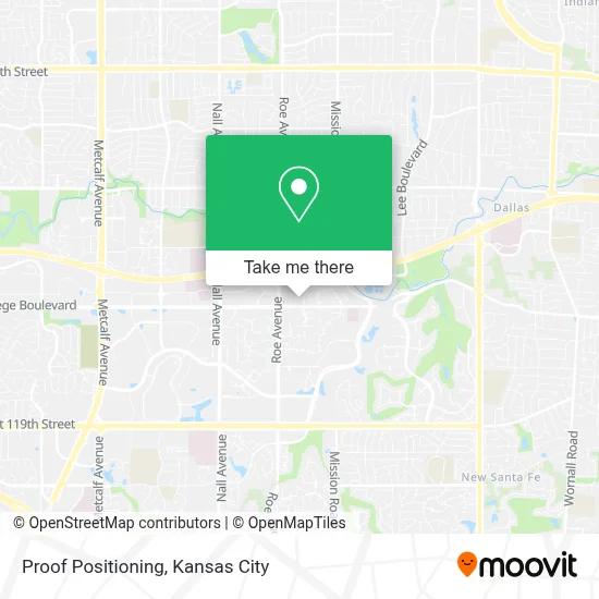 Proof Positioning map