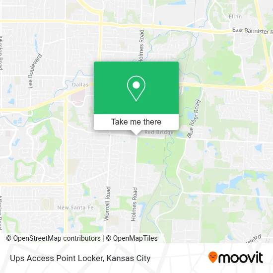Ups Access Point Locker map