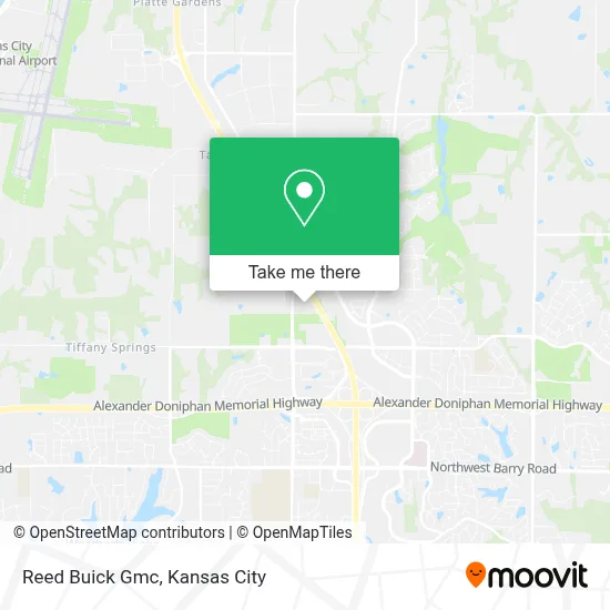 Reed Buick Gmc map