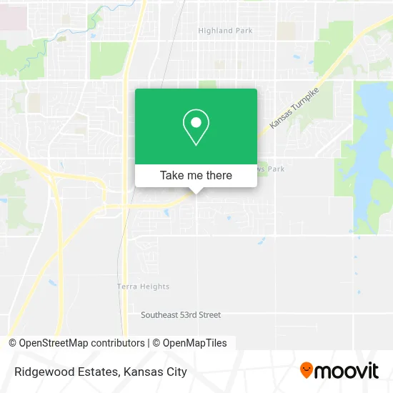 Ridgewood Estates map