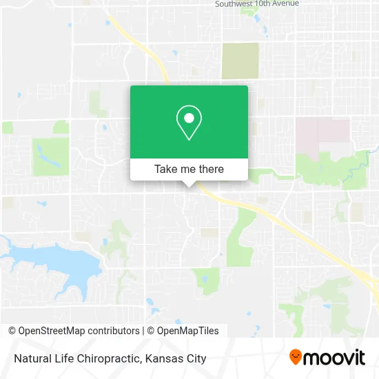 Natural Life Chiropractic map
