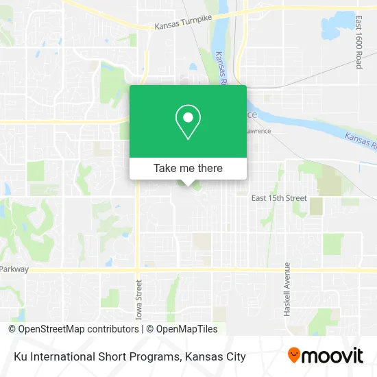 Ku International Short Programs map