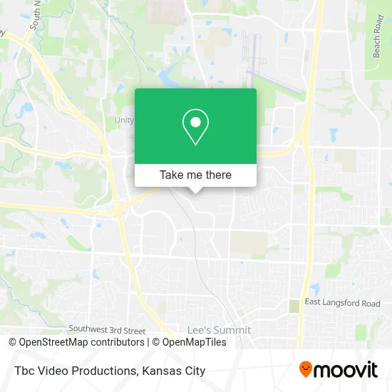 Tbc Video Productions map