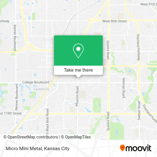 Micro Mini Metal map