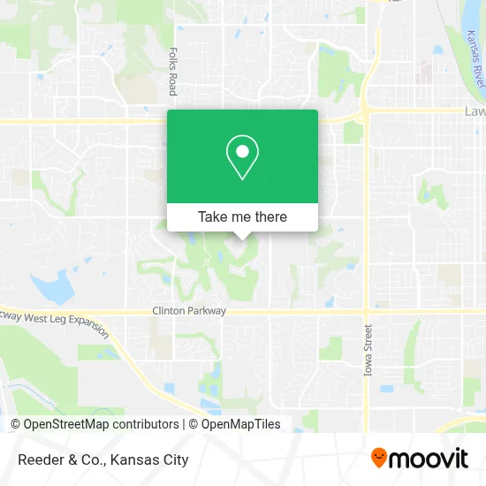 Reeder & Co. map
