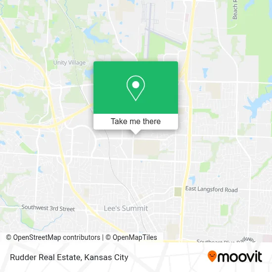 Rudder Real Estate map