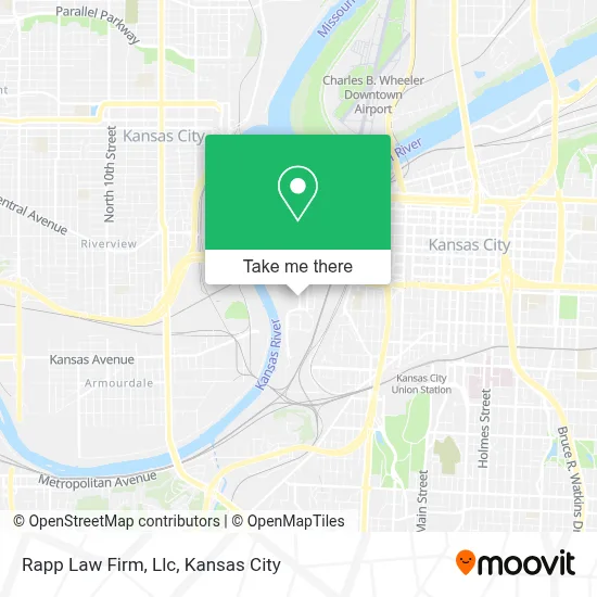 Rapp Law Firm, Llc map