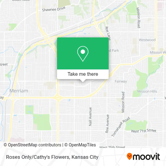 Roses Only/Cathy's Flowers map