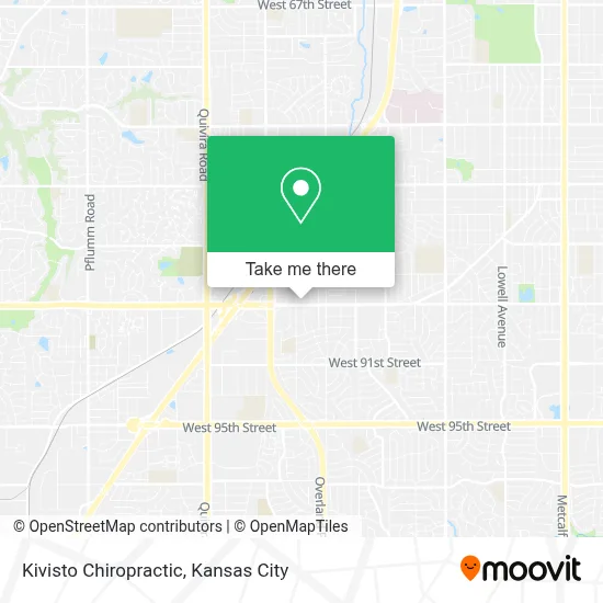 Kivisto Chiropractic map