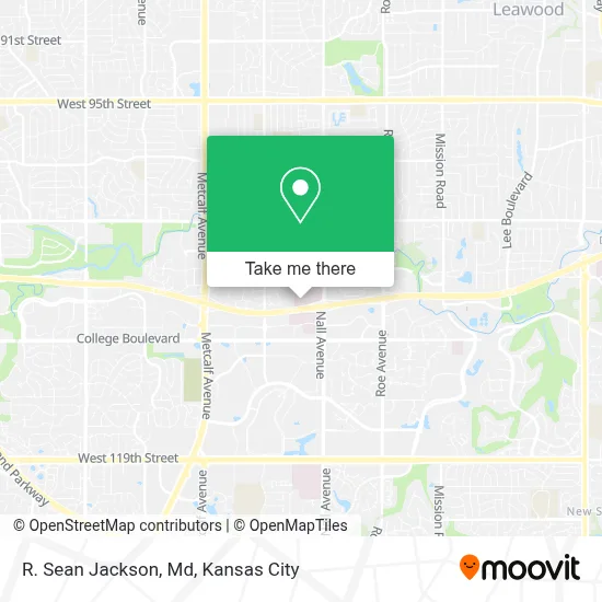 R. Sean Jackson, Md map