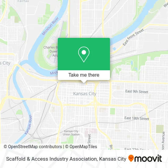 Scaffold & Access Industry Association map