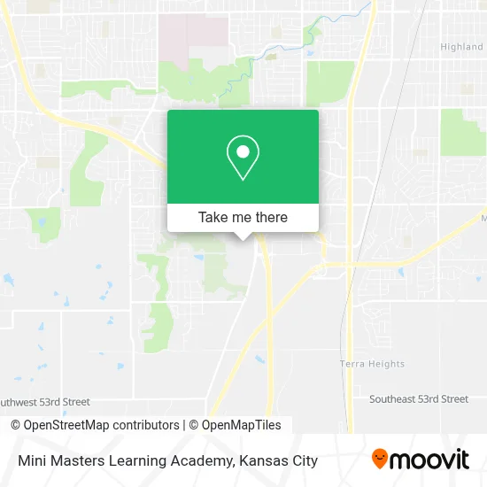Mini Masters Learning Academy map