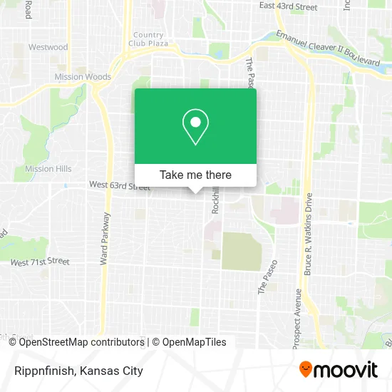 Rippnfinish map