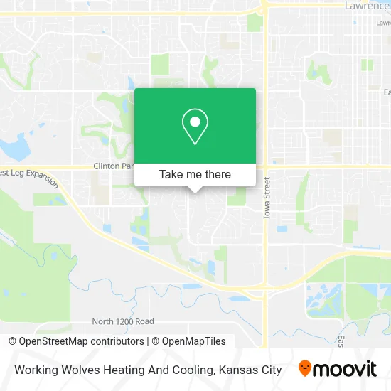 Working Wolves Heating And Cooling map