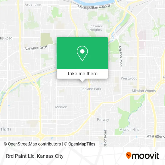 Rrd Paint Llc map
