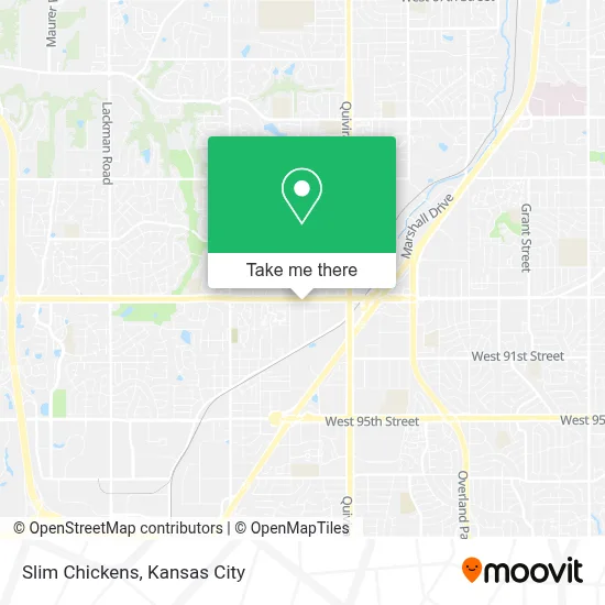 Slim Chickens map