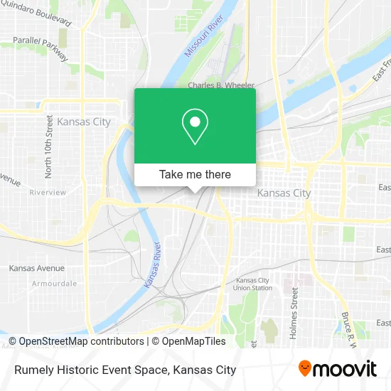Rumely Historic Event Space map