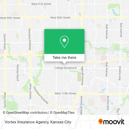 Vortex Insurance Agency map