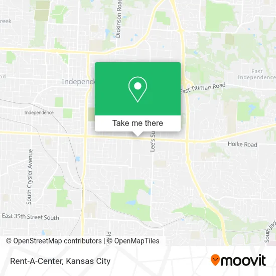 Rent-A-Center map