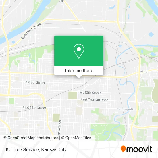 Kc Tree Service map