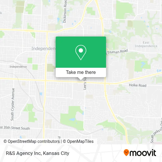 R&S Agency Inc map