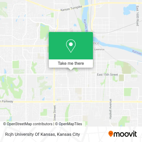 Rcjh University Of Kansas map