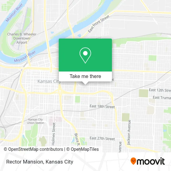 Rector Mansion map