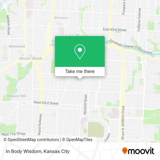 In Body Wisdom map