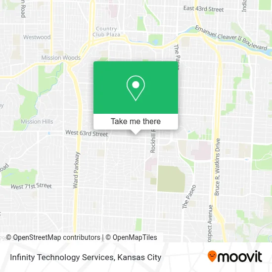 Infinity Technology Services map