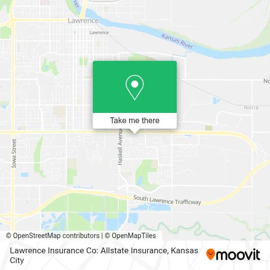 Lawrence Insurance Co: Allstate Insurance map