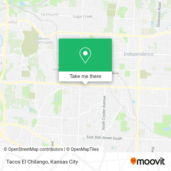 Tacos El Chilango map