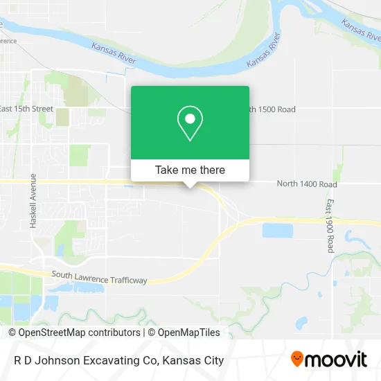 R D Johnson Excavating Co map