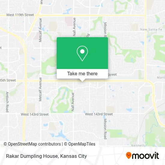 Rakar Dumpling House map