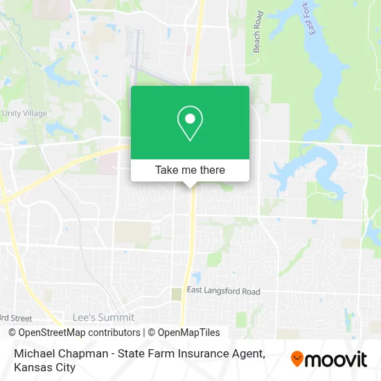 Michael Chapman - State Farm Insurance Agent map