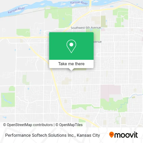 Performance Softech Solutions Inc. map