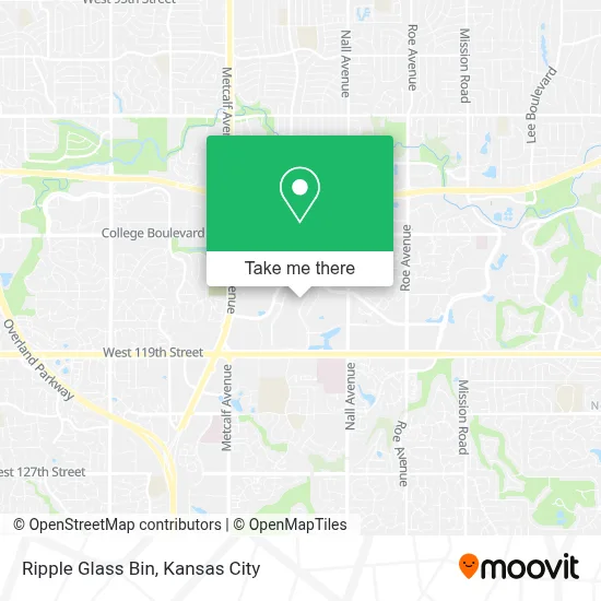 Ripple Glass Bin map